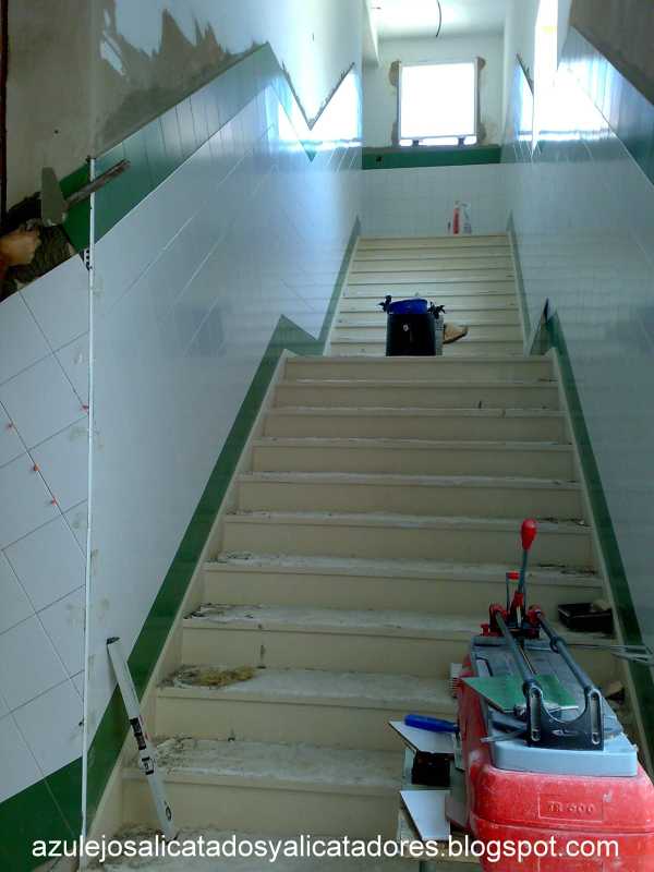 escaleras alicatada...: ¿Cómo se utiliza?