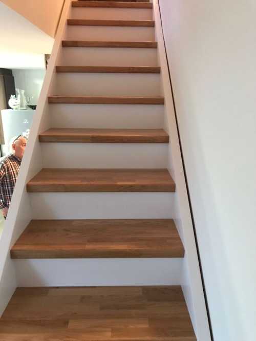 escaleras combinadas con madera