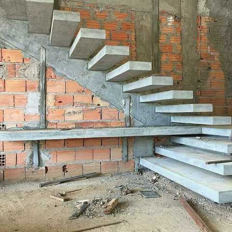 escaleras en concreto