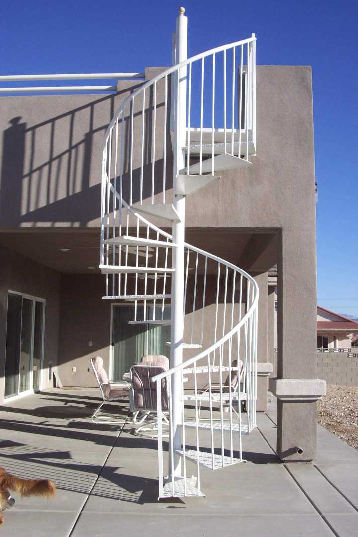 escaleras exterior modernas