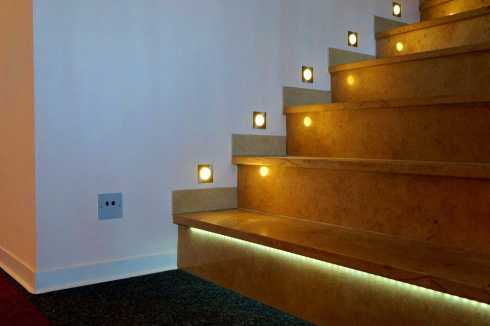 escaleras iluminada...: ¿Cómo se utiliza?