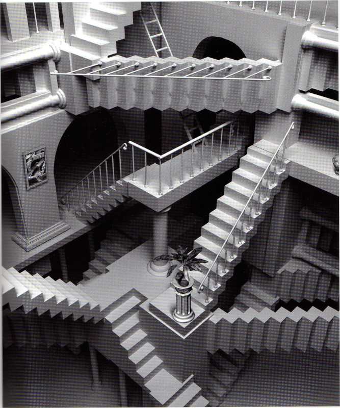 escaleras imposible...: 